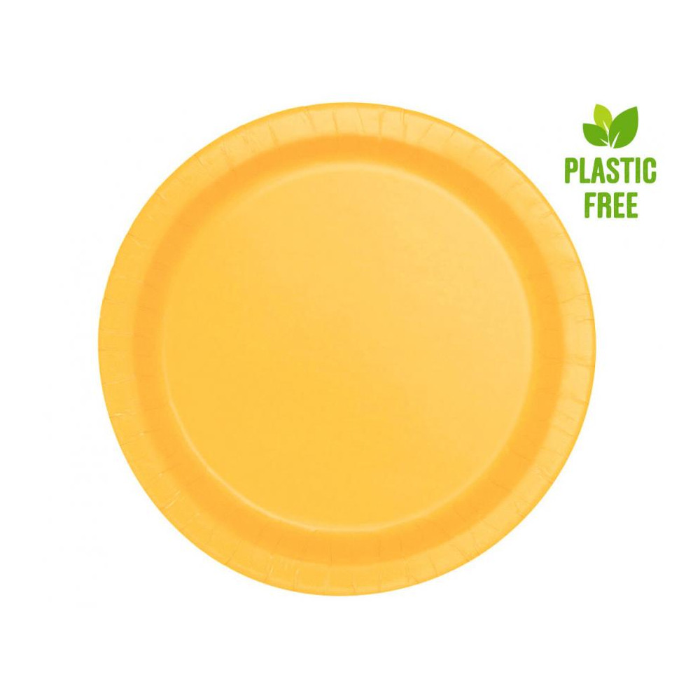 ECO taniere žlté 23 cm ECO taniere žlté 23 cm
