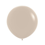 Latexový balón pastelový Fashion White Sand 60 cm