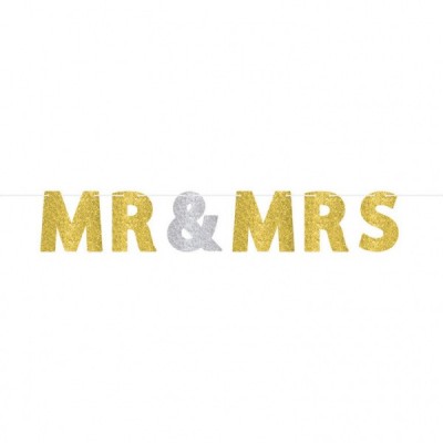 Svadobný banner  “Mr. & Mrs."