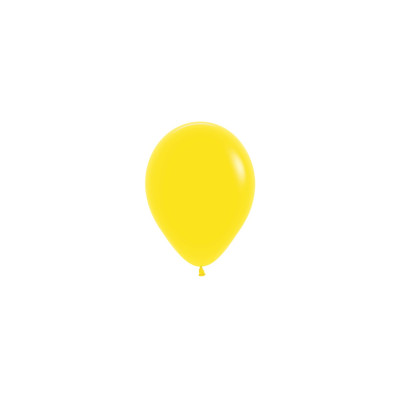 Latexový balón pastelový Fashion Yellow 12 cm