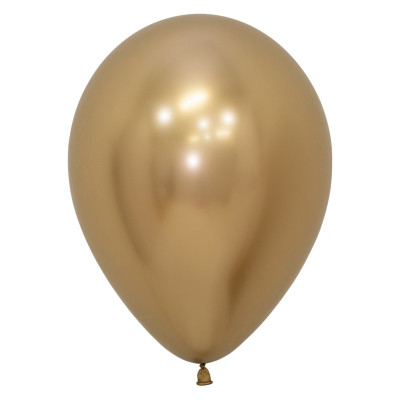 Latexový balón Reflex gold 30cm