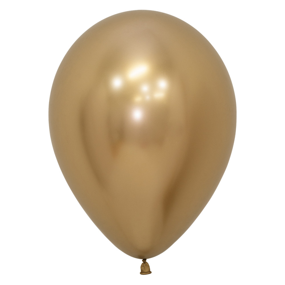 Latexový balón Reflex gold 30cm Latexový balón Reflex gold 30cm