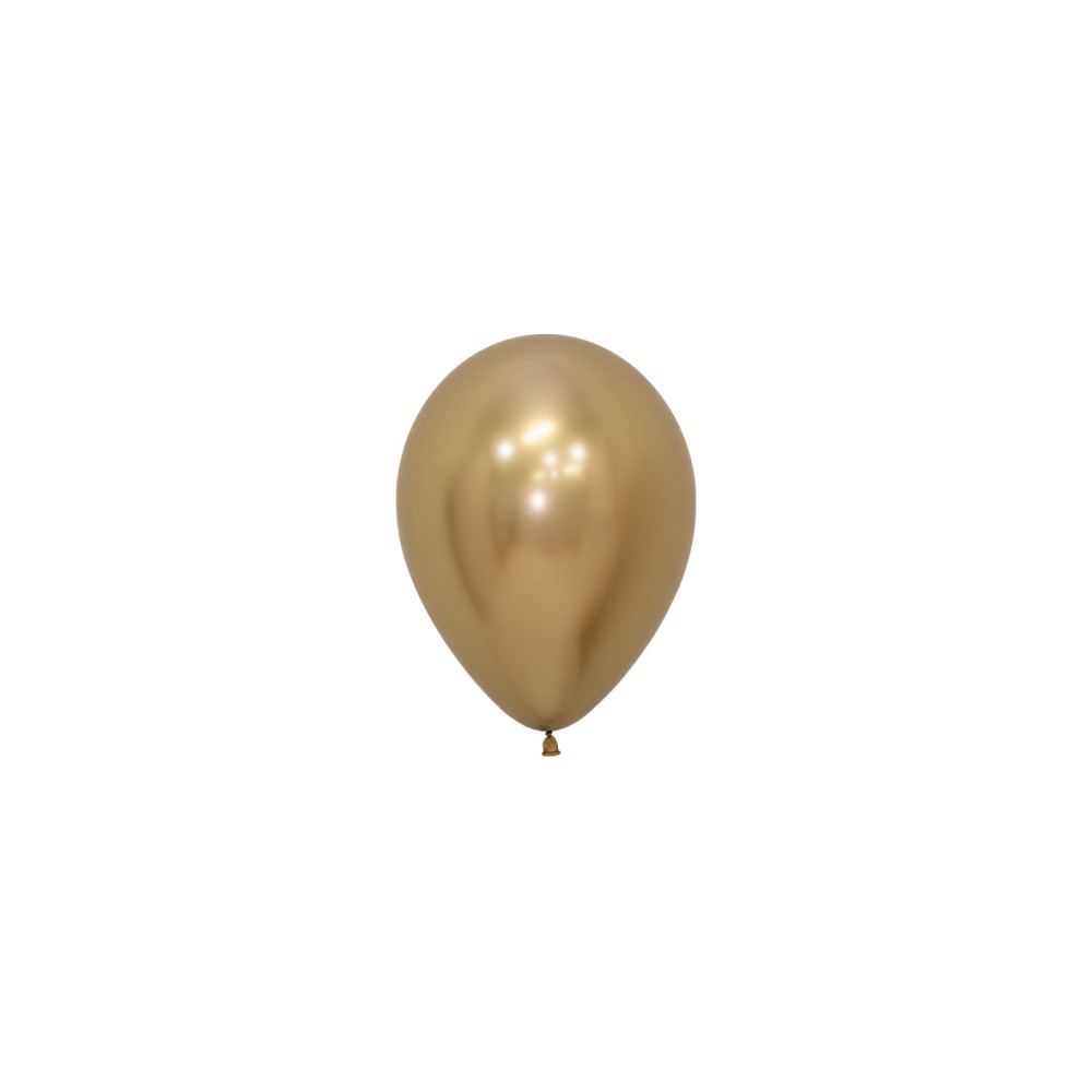 Latexový balón Reflex gold 12 cm Latexový balón Reflex gold 12 cm