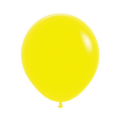 Latexový balón pastelový Fashion Yellow 45 cm