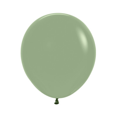 Latexový balón pastelový Fashion Eucalyptus 45 cm