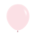 Latexový balón pastelový Matte Pink 45 cm