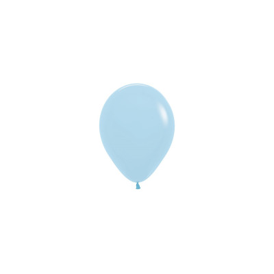 Latexový balón pastelový Matte Blue 12 cm