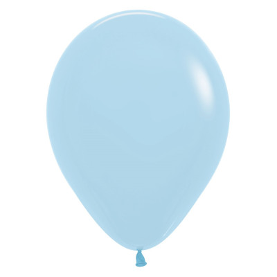 Latexový balón pastelový Matte Blue 30 cm