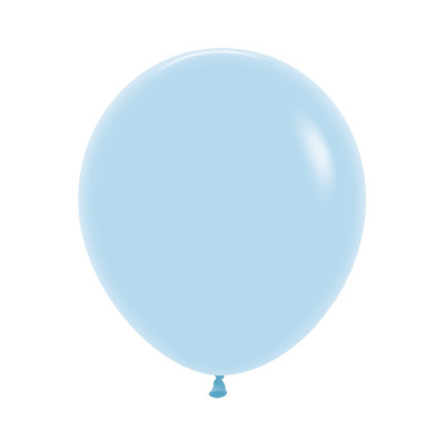 Latexový balón pastelový Matte Blue 45 cm