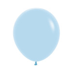 Latexový balón pastelový Matte Blue 45 cm