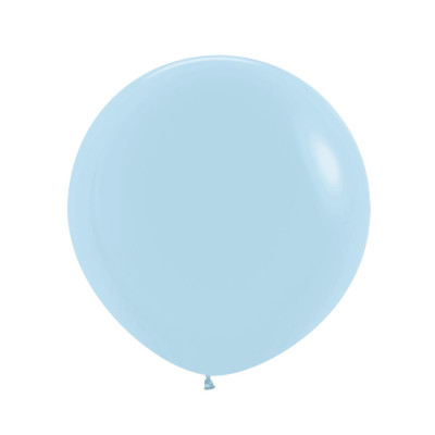 Latexový balón pastelový Matte Blue 60 cm