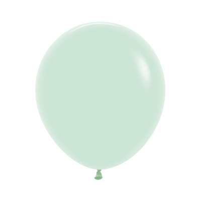 Latexový balón pastelový Matte Green 45 cm