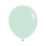 Latexový balón pastelový Matte Green 45 cm