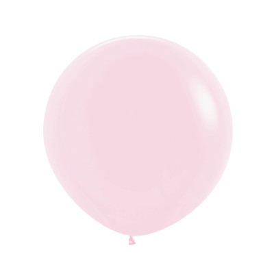 Latexový balón pastelový Matte Pink 60 cm