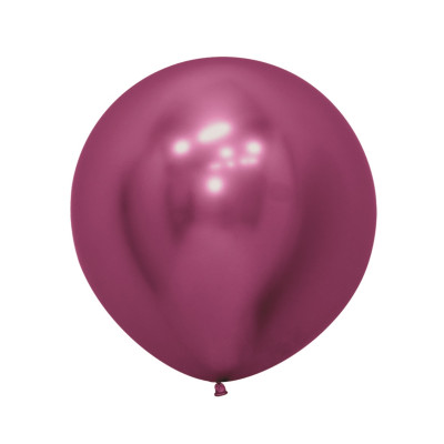 Latexový balón pastelový Reflex Fuchsia 60 cm