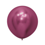 Latexový balón pastelový Reflex Fuchsia 60 cm
