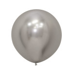 Latexový balón pastelový Reflex Silver 60 cm