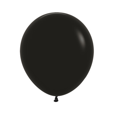 Latexový balón Fashion Black 45 cm