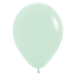 Latexový balón pastelový Matte Green 30 cm