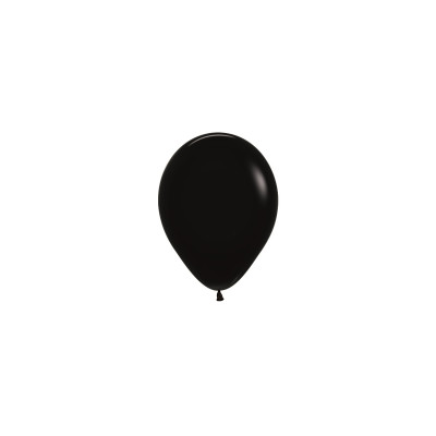 Latexový balón Fashion Black 12 cm