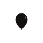 Latexový balón Fashion Black 12 cm