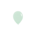 Latexový balón pastelový Matte Green 12 cm