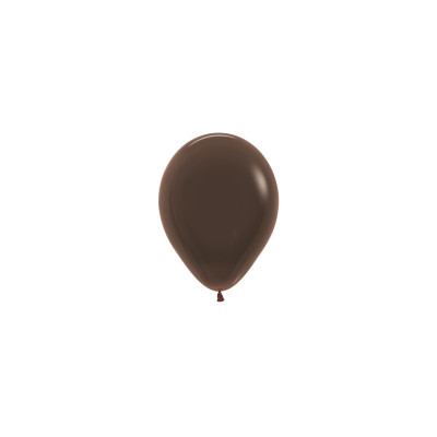 Latexový balón pastelový Chocolate 12 cm