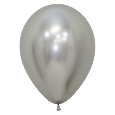 Latexový balón pastelový Reflex Silver 30 cm