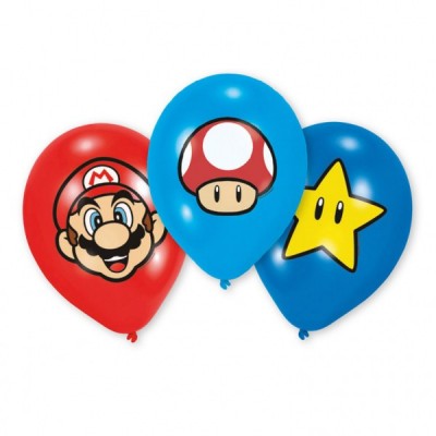 Latexové balóny Super Mario