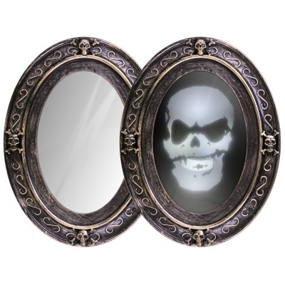 Halloween hovoriace zrkadlo 31 cm