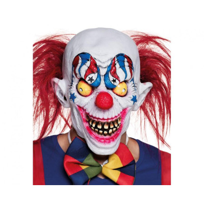 Latexová maska Creepy Klaun