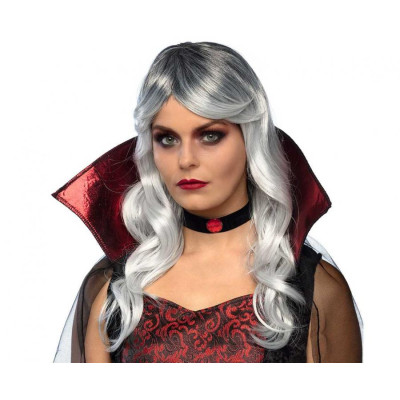 Parochňa Vampiresse šedá dlhá