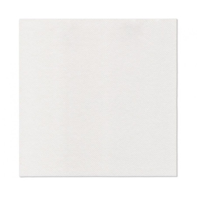 Servítky Airlaid Unicolor – biele 40 x 40 cm