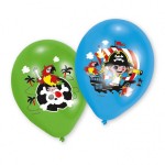 Latexové balóny piráti modré, zelené