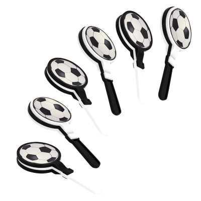 Set 6 ručných klapačiek – Futbal