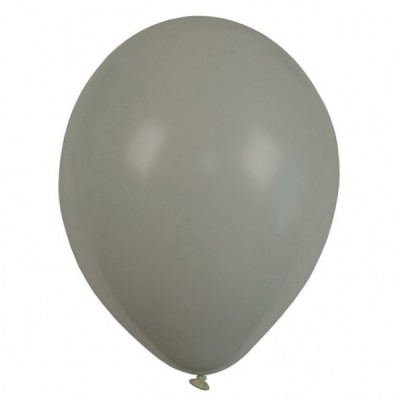 Latexové balóny šedé 10 ks