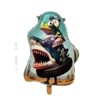 Fóliový Juniorshape balón Italian Brainrot