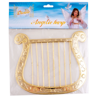 Anjelská harfa zlatá
