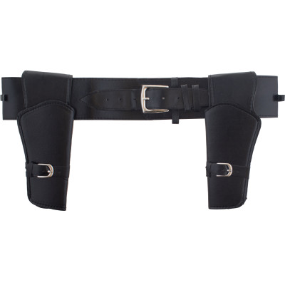 Kovbojský opasok s puzdrami na zbrane