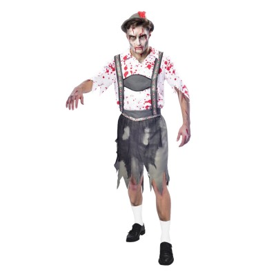 Pánsky kostým októberfest Zombie veľkosť M