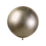 Latexový dekoračný balón platinová champagne 80 cm