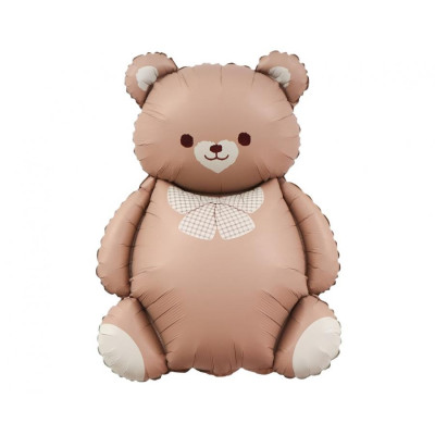 Fóliový juniorshape balón medveď s mašľou