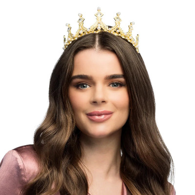 Metal Tiara Royal Elizabeth – kovová čelenka / diadém