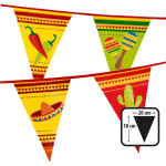 Dekoratívna vlajočková girlanda „Mexico“