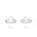 Stojan na vizitky – diamant, bezfarebný, 40 mm (10 ks)