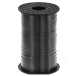 Stuha na balóny matná čierna 225 cm