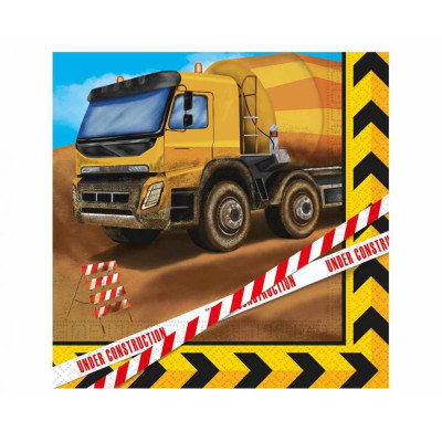 Servítky stavebné stroje