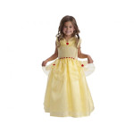Dievčenský kostým Žltá princezná 110/120 cm