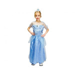 Detský kostým Modrá princezná 130–140 cm
