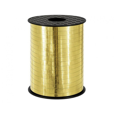 Stuha na balóny lesklá champagne 458 cm